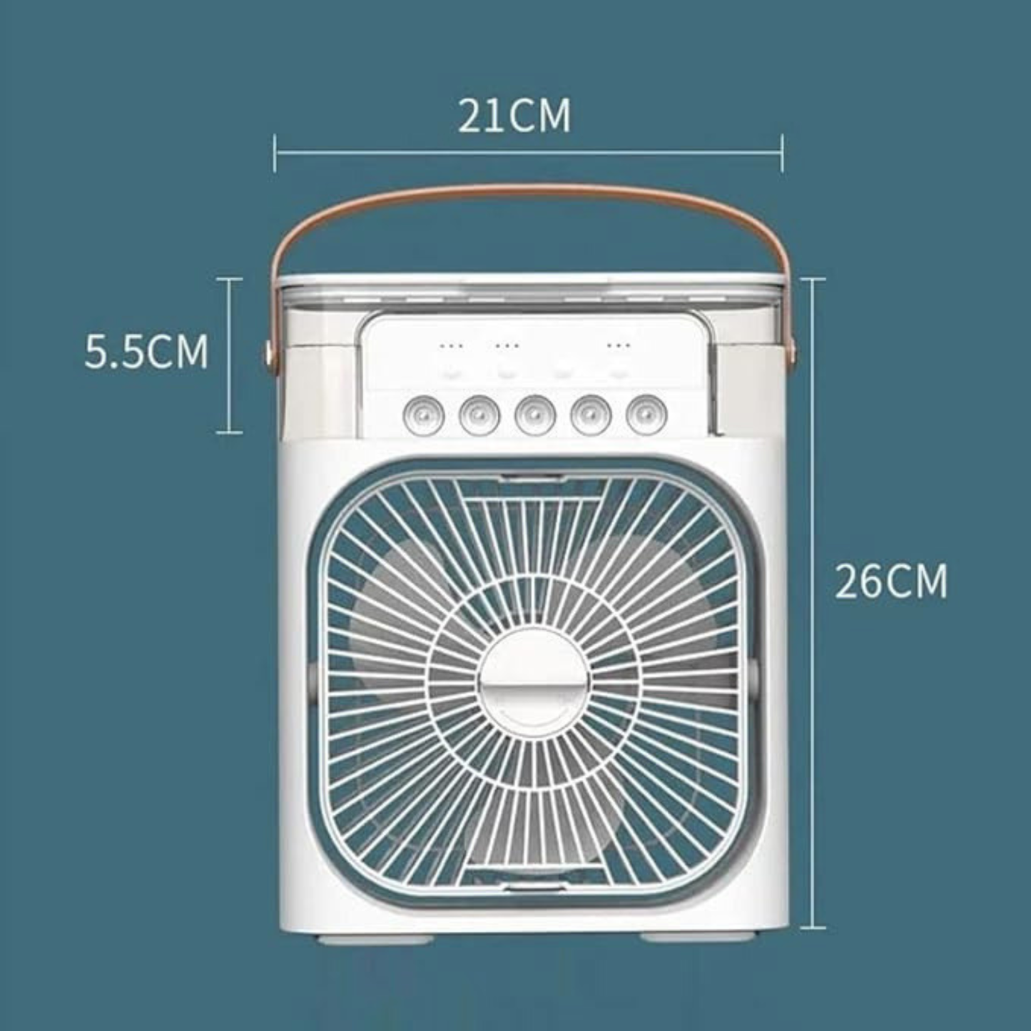 Mini Enfriador de Aire Con Difusor de Agua
